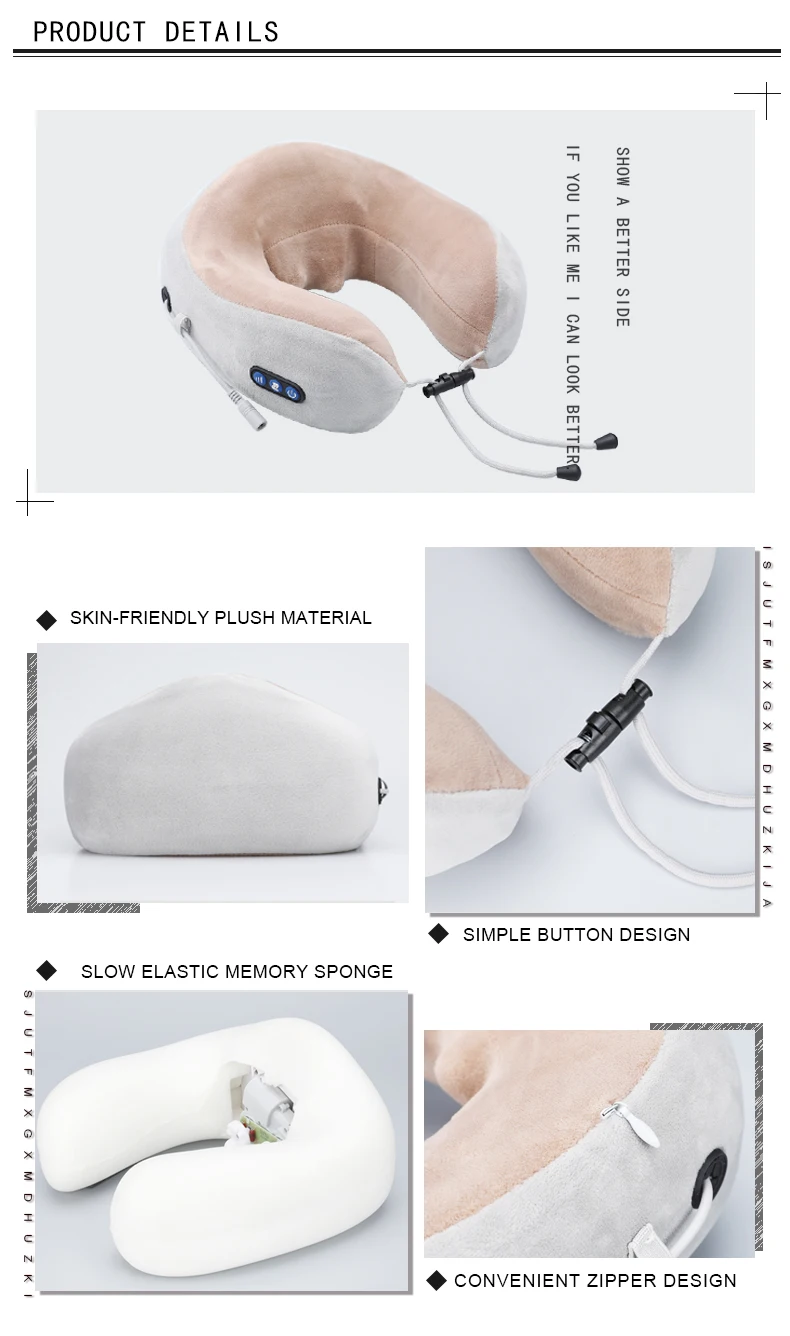 u-shaped massage pillow