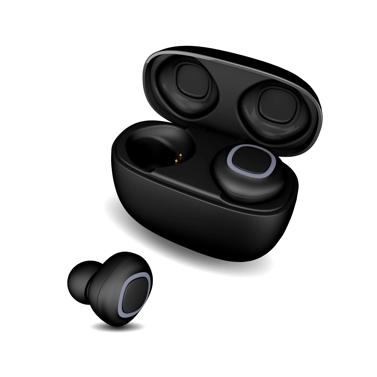 Popular Sport Boat Earphone Wireless Earbuds With Mic In Charger Case