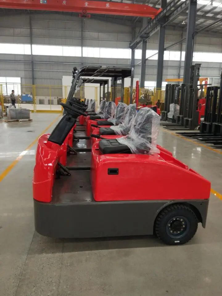 2000kg Capacity Airport Cart Trolley Electric Tow Tractor - Buy United ...