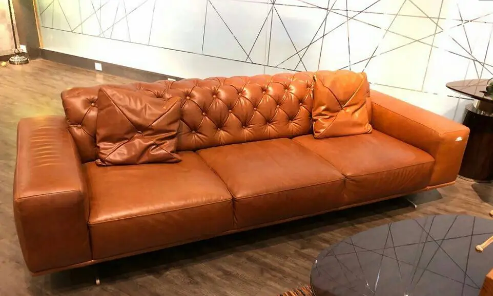 European Genuine Leather Sofa Set Furniture Philippines Buy Leather