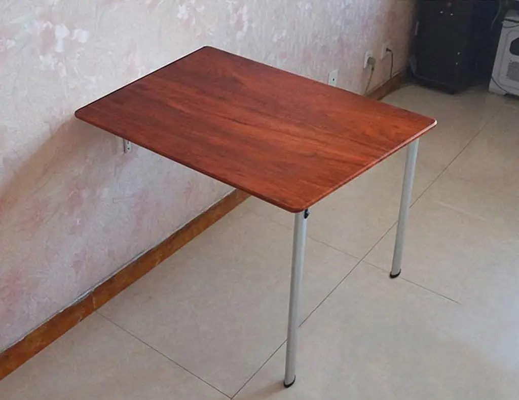Mmdp Computer Desk Learning Table Wall-mounted Desk Foldable Dining Table Office Table Size Optional (Size : B-74cm60cm74cm)