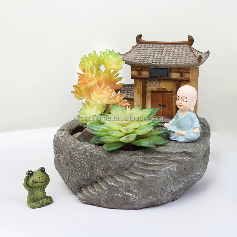 Venta al por mayor diseño de jardines con piedras compre online ... Jardin cabaña decoración