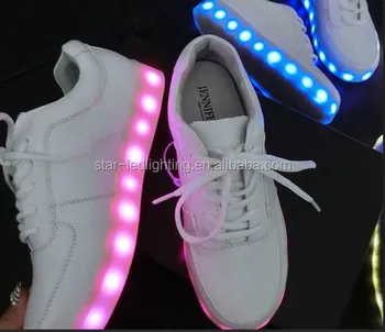 rgb led shoes