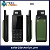 X8 2.4inch triple sim card rugged mobile phone low cost feature phone