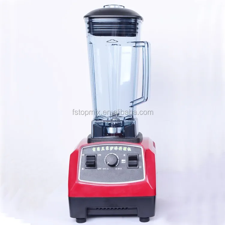 Commercial Blender Variable Speed Control With Pulse Function Electric Plastic Stainless Steel