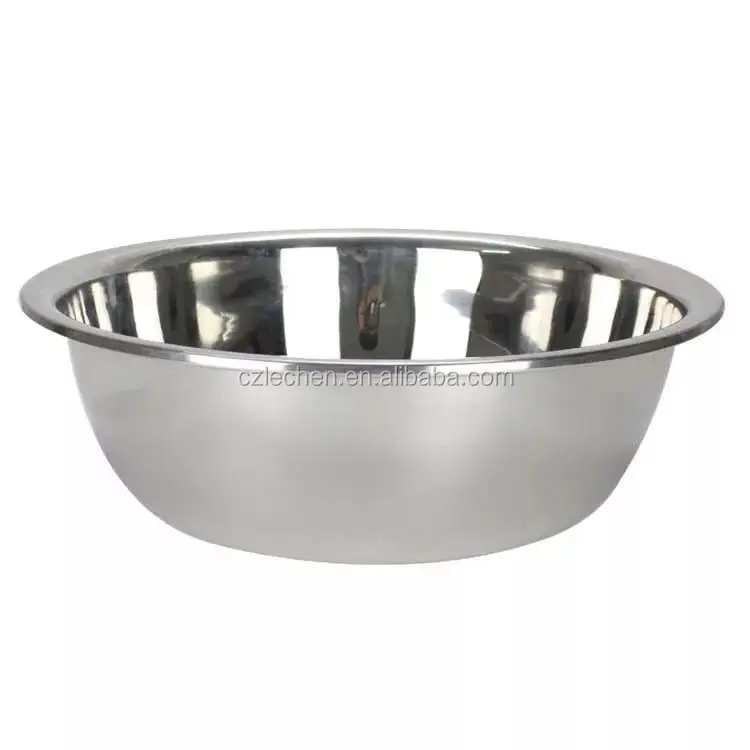 55cm Stainless Steel Bowl Baby Bath Basin Face Wash Basin Bowl Metal