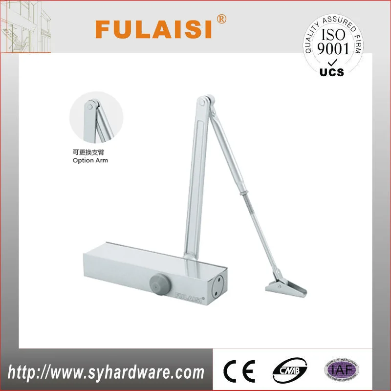 Fulaisi Square Type Adjust Hydraulic Door Closer Pistons With Option Arm Buy Door Closer Pistons Adjust Hydraulic Door Closer Square Door Closer