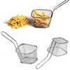 stainless steel mini french fries basket