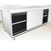Working Table/Stainless Steel Examination Table/Stainless Steel Kitchen Table Top With Storage Cabinet