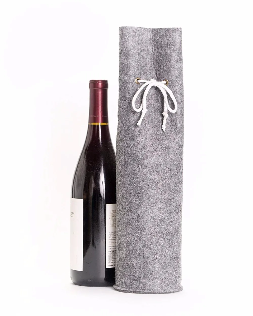 felt wine bag