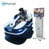 Funin VR 9D Virtual Reality Simulator Outdoor Games For Adults Electric Train For Amusement Park