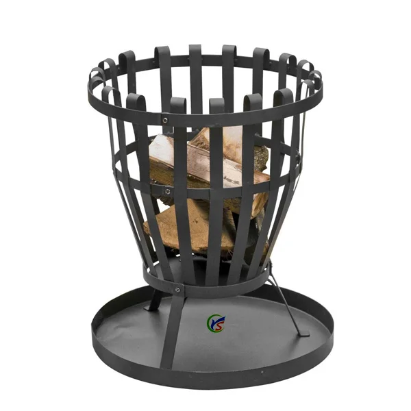 Factory Wholesale Outdoor Metal Fire Basket Buy Fire Basket