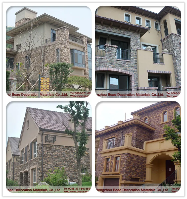 Boao brand build material of faux decorative landscaping stone