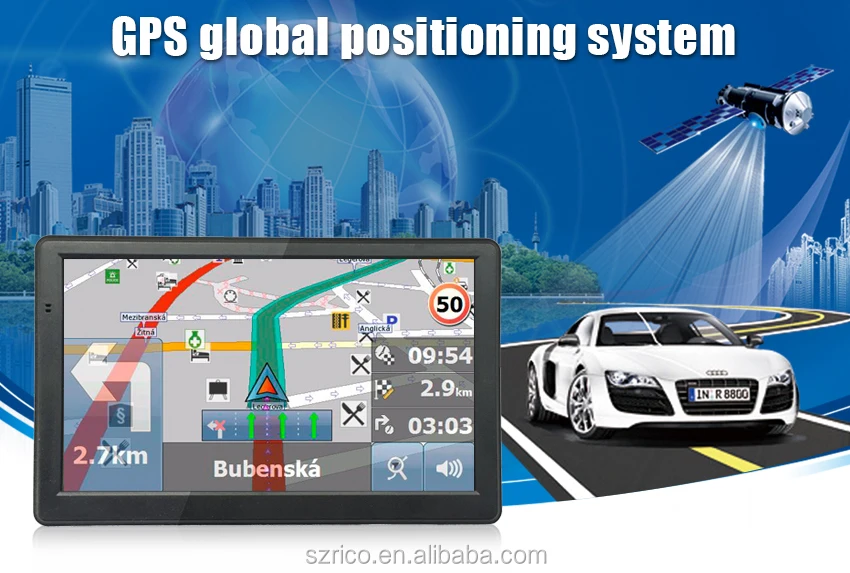 New 7 inch Win 6.0 System GPS Car Navigator 256M 8GB with Capacitive touch panel