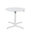 China manufacturer adjustable height table base with adjustable height metal table legs using as adjustable height dining table