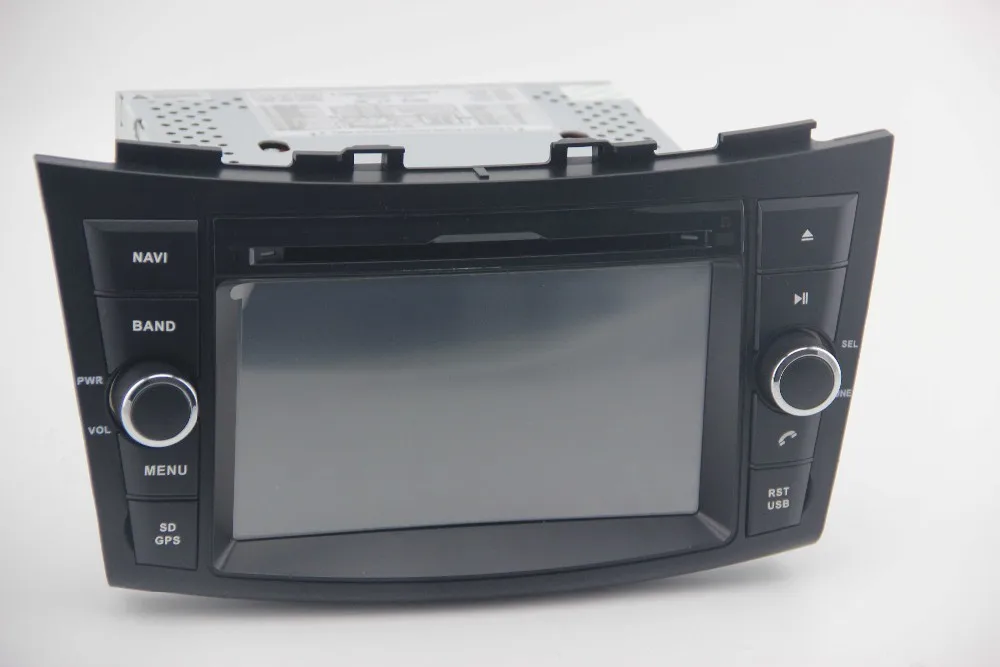 For Suzuki Swift Double Din Car Player With Dvd Radio Gps Navigation Bt