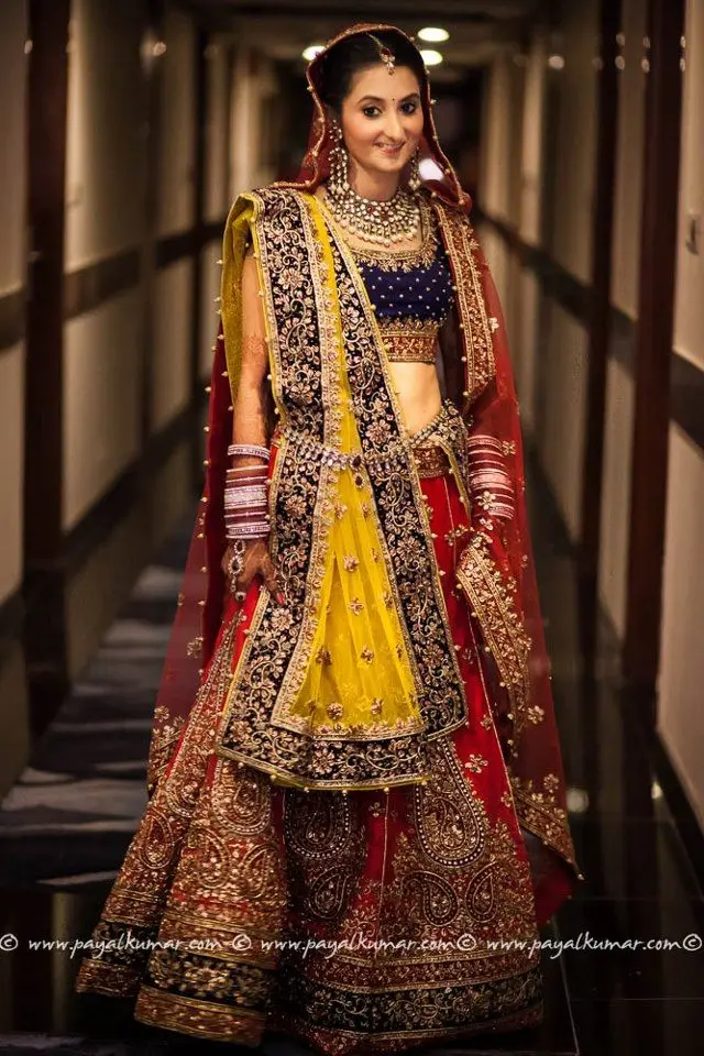 bridal ghagra choli designs with price