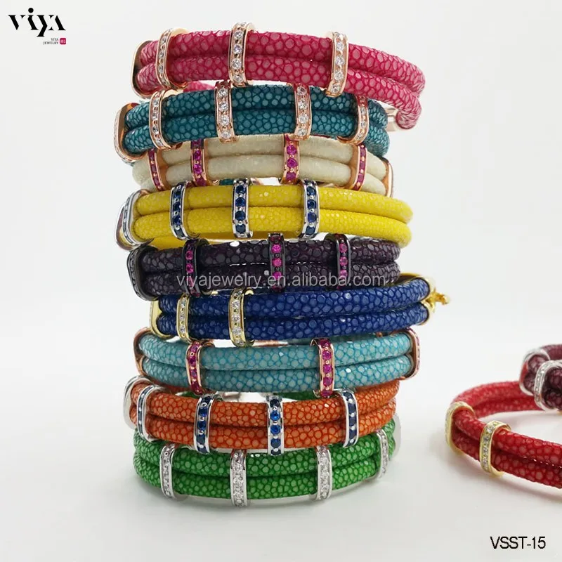 high quality rings clasp stingray bracelet25.jpg