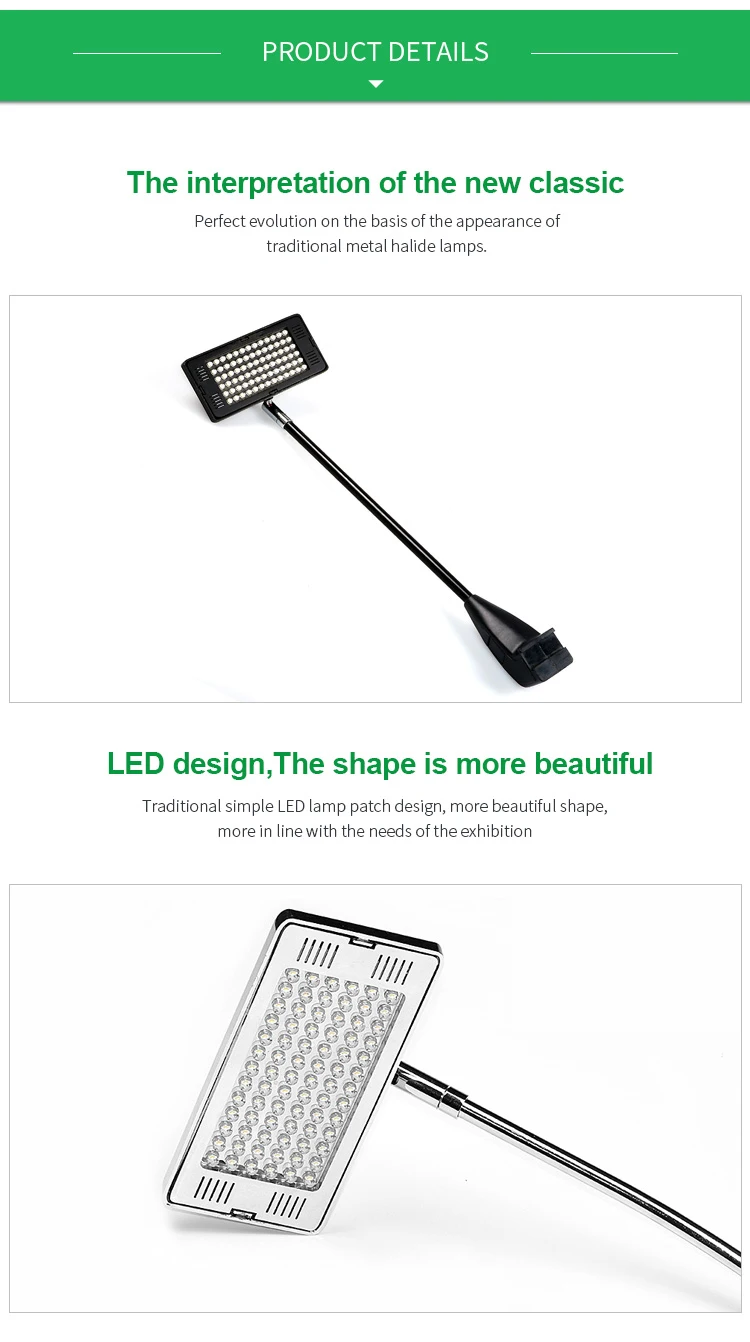 trade show display lights cob mr16 pop-up display light lg icr18650 2600mah(SL-002-78L)