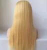 8inch -26inch 613 Full Lace Wig With Baby Hair Premium Quality Transparent Lace Wig Blonde Human Hair Full Lace Wig