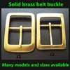 42mm solid brass belt buckles, leather belt solid brass buckle