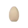 Amazon Hot Sell DIY Children's House Toys Easter Egg Crafts Wooden Percussion Music Eggs Creative Gifts Unpainted Wooden Eggs