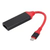Type C to HDMI cable USB 3.1 turn hdmi red plastic small shell Computer mobile phone connect hdmi TV projection
