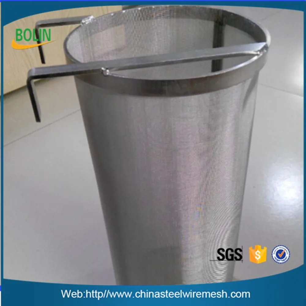 Dry Hop Filter Lid Homebrewing Reusable Brew Kettle Pot Cylinder Mesh