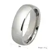 Silver stainless steel ring blanks design your own stainless steel ring