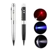 3 colors light Laser Pen Shape USB Flash Drive 4gb 8gb 16gb 32gb 64gb Usb disk USB 2.0 pen drive Memory Stick pendrive U Disk