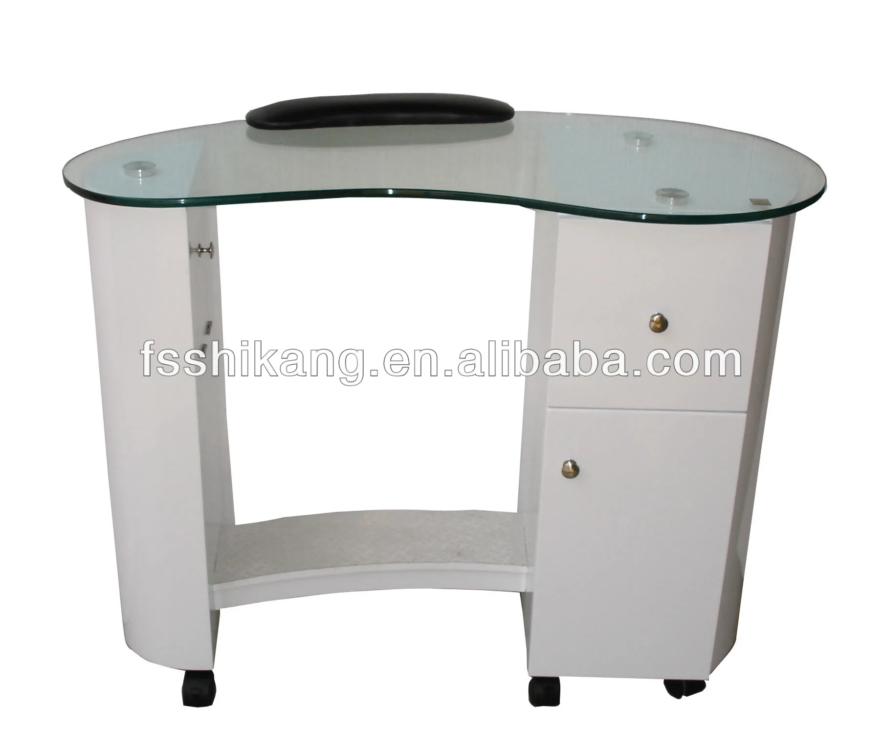 Modern White Manicure Nail Desk / Nail Table Sale Cheap Ske020 Buy