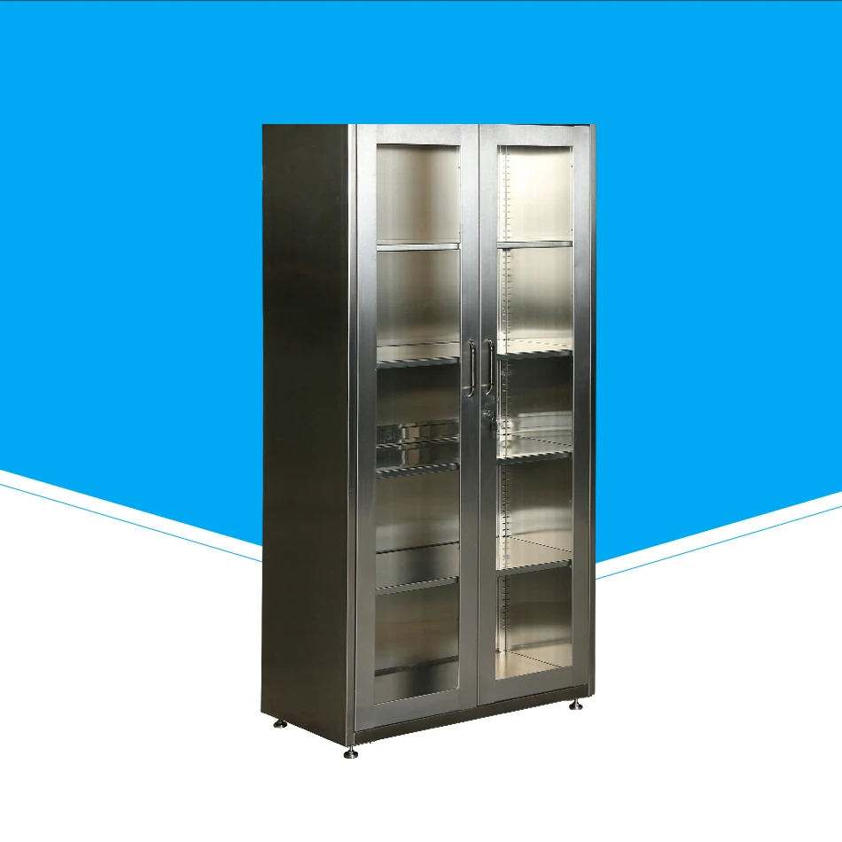 Industrial 304 Stainless Steel Metal Storage Cabinet For Chemical