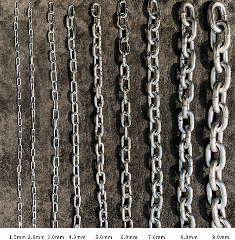 Customized Size Galvanized Link Hanging Chain With Metal S Hook Buy