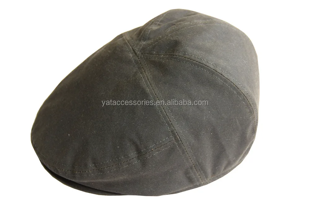 oilcloth driving cap