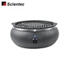 Best quality promotional outdoor balcony round stainless steel charcoal barbecue grill