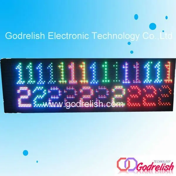 5 inch 7 segment led display