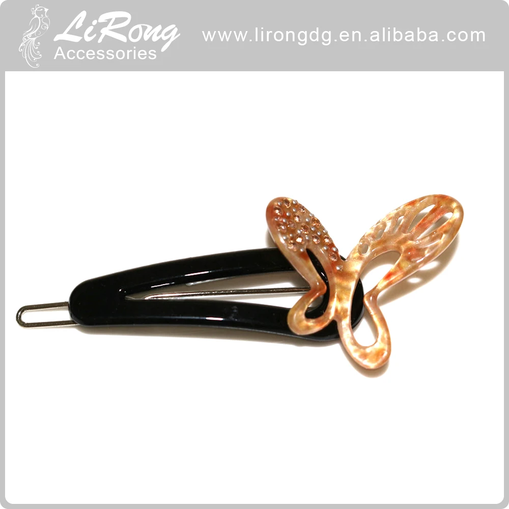 Young Women Housewife Type Korean Hair Clips Design For Long Hair