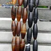 3*10mm long rice shaped natural agate tube beads, matte agate beads, natural agate stone