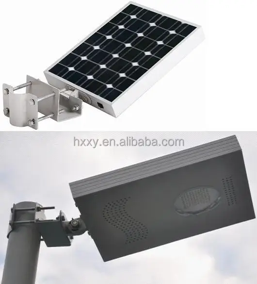 HXXY 2016 new products 15w ip65 waterproof integrated solar led street garden lights with motion sensor hidden camera remote