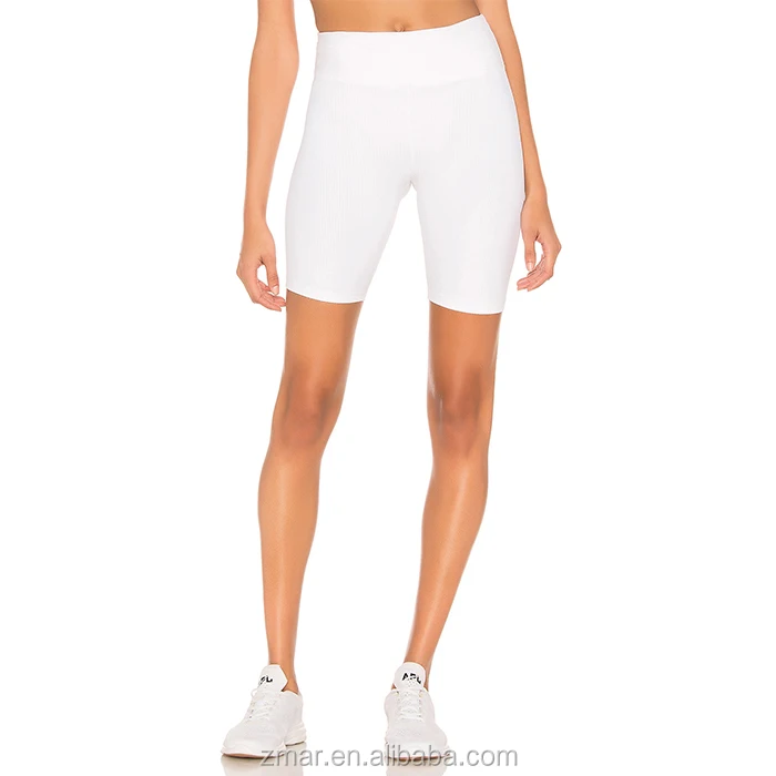 white biker shorts bulk