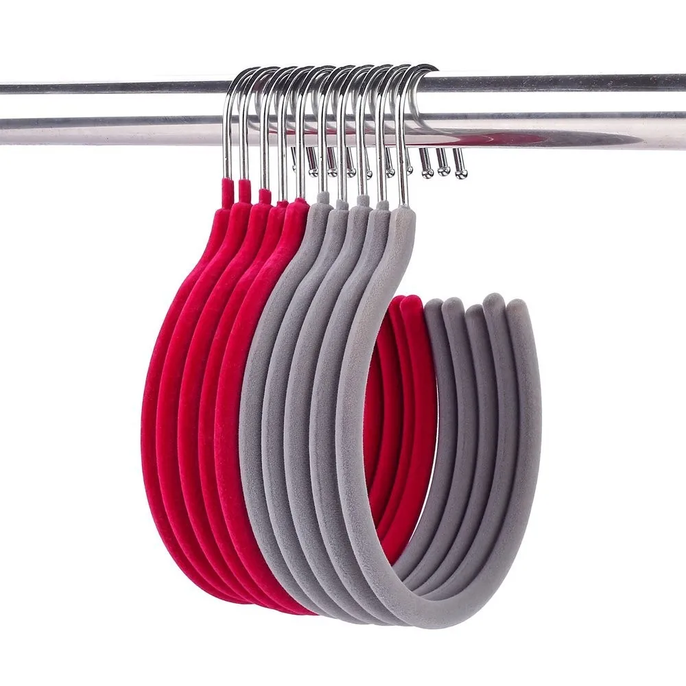 Grey Velvet Multifunction Scarf Hanger Hat Hook Hanger Buy Velvet