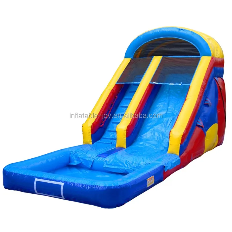 7x4m Inflatable Water Slide With Pool For Sale,China Inflatable Water