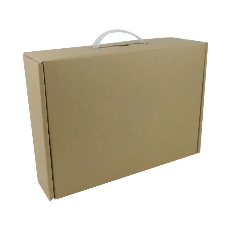 Durable Fruit Corrugated Cardboard Suitcase Box With Handle Buy