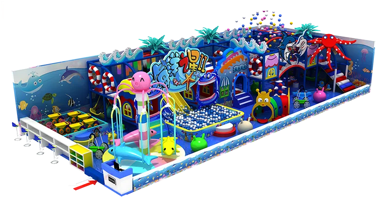 marine amusement park ocean theme amusement park equiped with ball pool