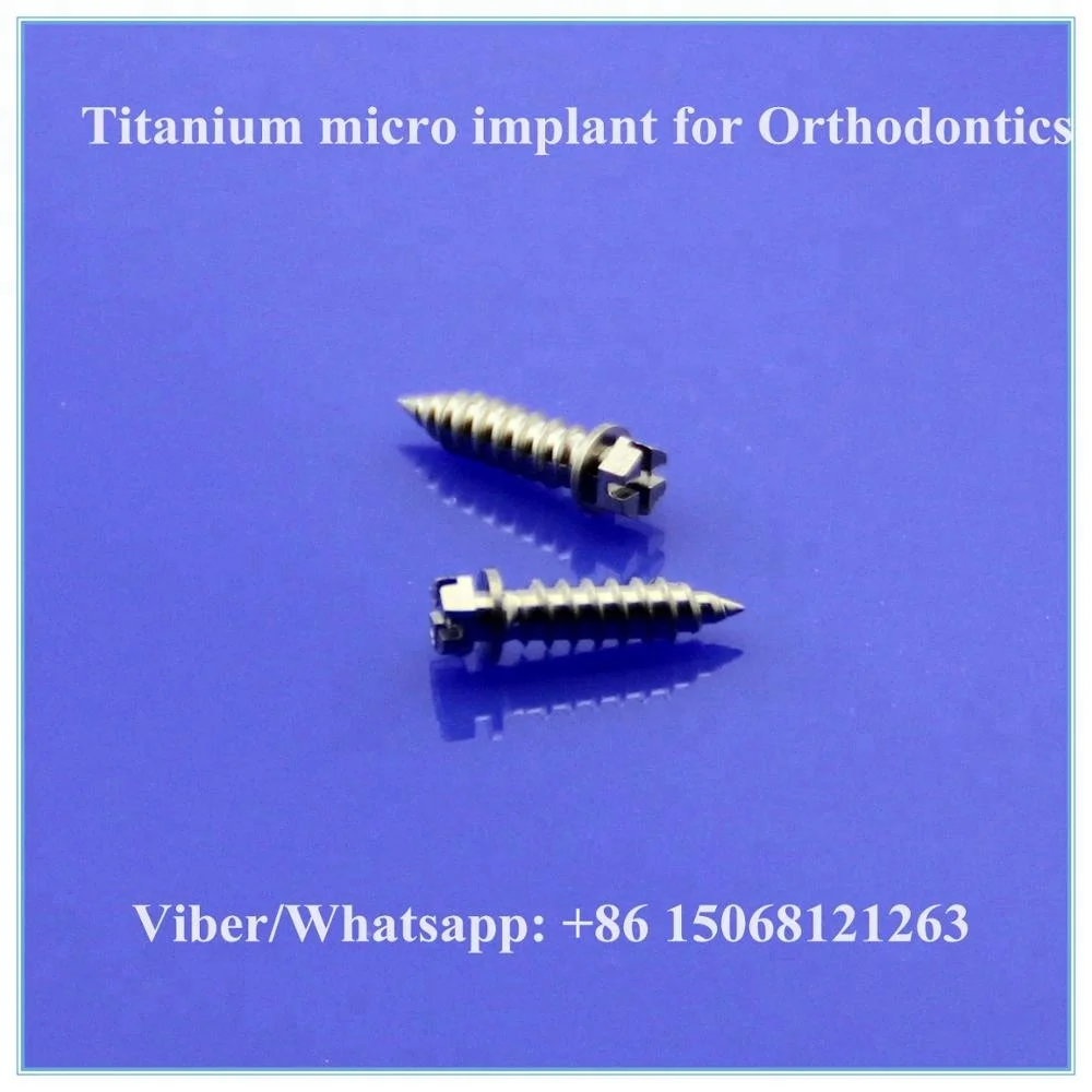 Dental Mini Screws Matching Tool Titanium Alloy Orthodontic Micro Screw Driver For Self Drilling Dentist Tools I.429053969