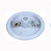 Screw type E27 12W round surface mounted ceiling light lamp fixtures with PIR motion sensor(PS-SL323)