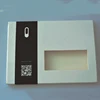 simple black printing paper custom window box packaging for socks