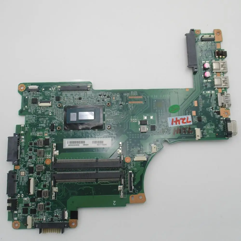 La Placa Base De Computadora Portátil Para Toshiba L55b I54210u