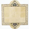 Luxury design waterjet pattern Italian marble flooring border designs for hall