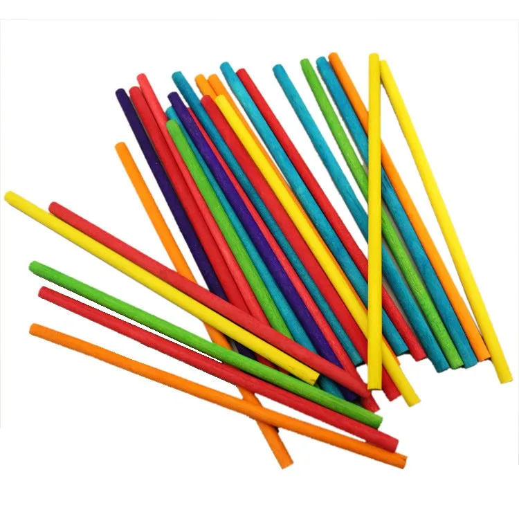 Wood Dowel Wodoen Rods Square Cotton Candy Sticks Buy